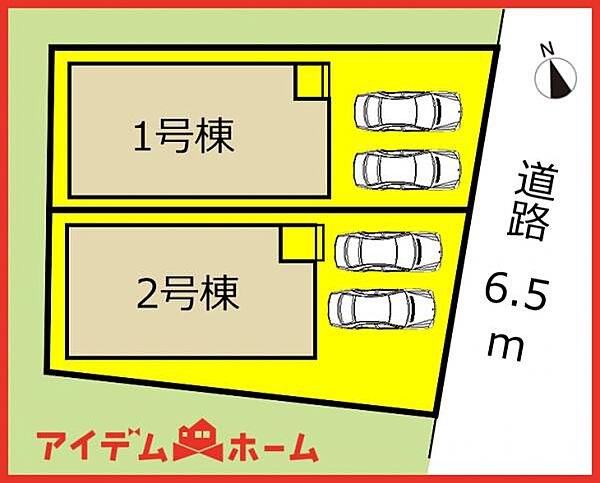1号棟　配置図