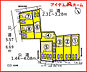 間取り：4号棟　配置図