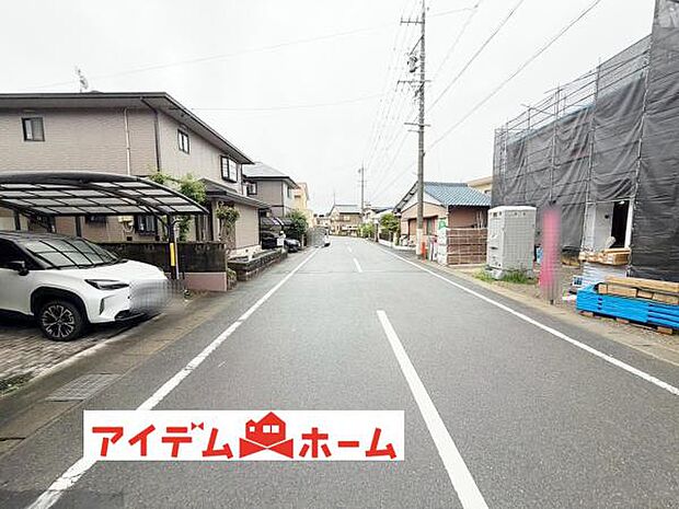前面道路 平日・土日問わずご案内致します!お気軽にお問合わせ下さい♪