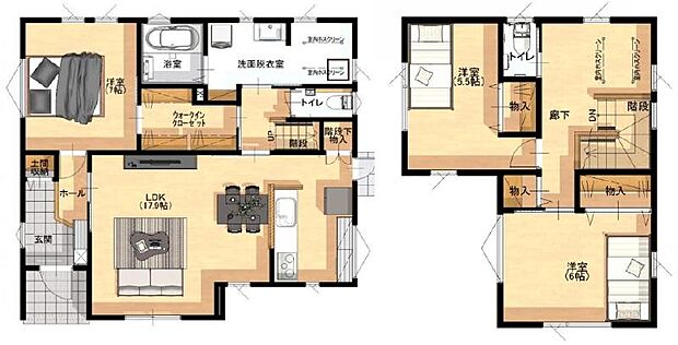 間取り図です。
