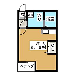 間取図画像 ワンルーム