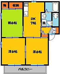 ディアス戸祭Ｄ 2階