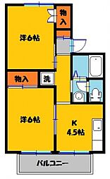 ガーデンハイム B 2階/202号室