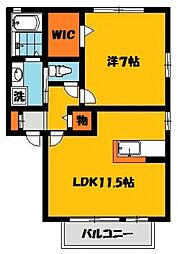 フローラルコートB 1階