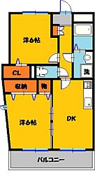 ヴィラ・クレセントA 2階