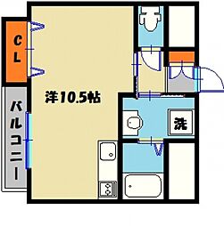 間取図画像 ワンルーム