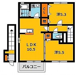パークヒル城南 2階/203号室