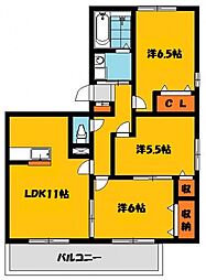 メゾンドールA 2階/301号室