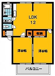 桜の樹ハイツC 2階