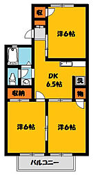 パークサイド安野 2階/203号室