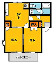 メゾンドクレールA 2階