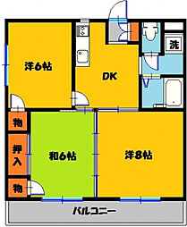 ロワールレジデンス6番館 3階/301号室