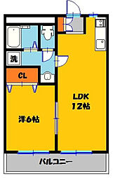 ロワールレジデンス6番館 1階/106号室