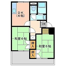 間取図画像 2DK