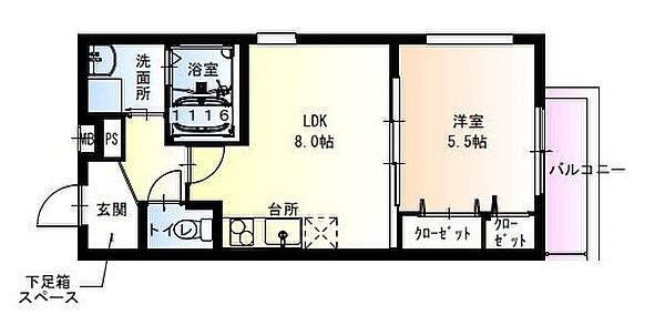 同じ建物の物件間取り写真 - ID:228047093603