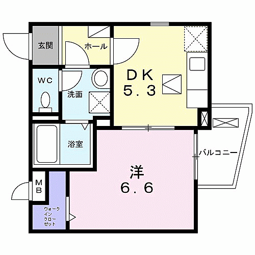 同じ建物の物件間取り写真 - ID:228047279386