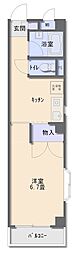 メゾンS&N 1Kの間取図画像
