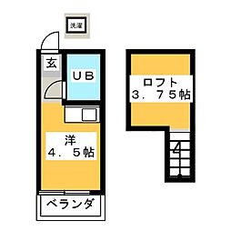 間取図画像 ワンルーム