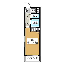 間取図画像 1K