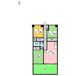 間取図画像 3LDK