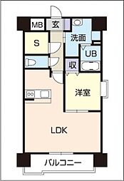 MonteLuce 1SLDKの間取図画像