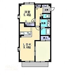 セレブレイト21 2LDKの間取図画像