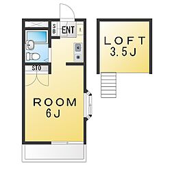 間取図画像 ワンルーム