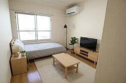 イーストテラス 302 3階1Kのリビング/ダイニング