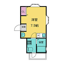間取図画像 ワンルーム