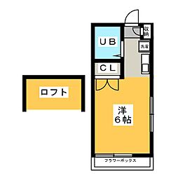 間取図画像 ワンルーム