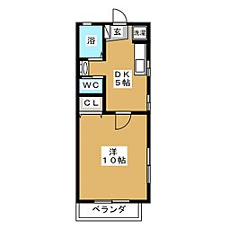 間取図画像 1DK