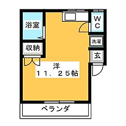 間取図画像 ワンルーム