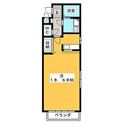 間取図画像 ワンルーム
