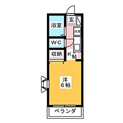 間取図画像 ワンルーム