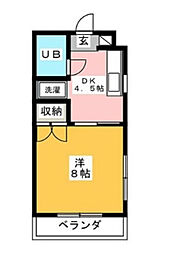 間取図画像 ワンルーム