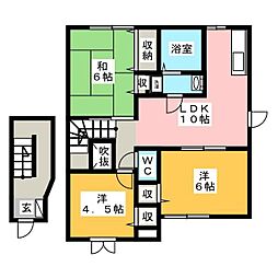アンフィニ 3LDKの間取図画像