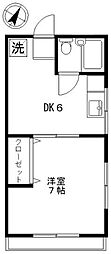 間取図画像 1DK