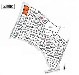 西郷村小田倉　建築条件無し売地　48の土地画像