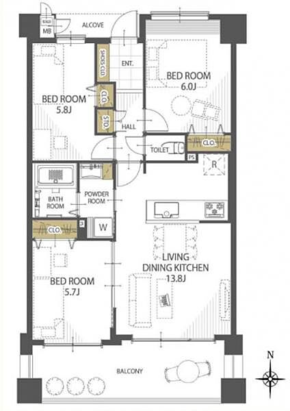apartment 福島県郡山市清水台2丁目
地図を見る