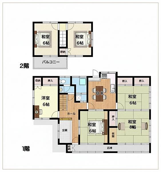 間取り：307000072374