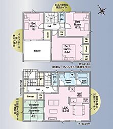 福島県岩瀬郡鏡石町境