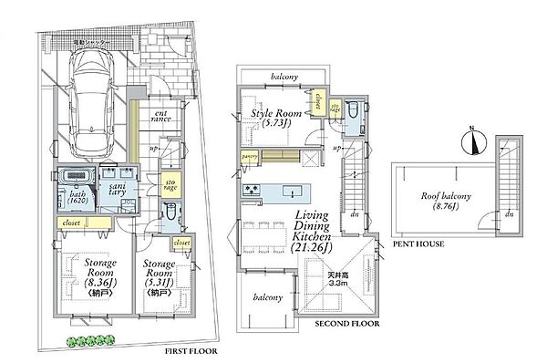 間取り：313004406354