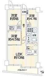 間取図画像 3LDK