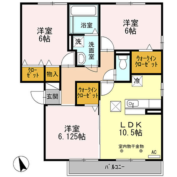 同じ建物の物件間取り写真 - ID:224004820643