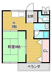 間取図画像 1SK