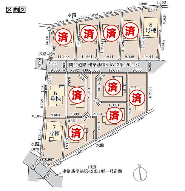 【区画図】全12棟