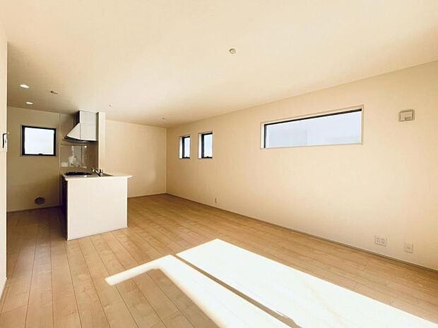 リビングは家族の顔が見え自然とコミュニケーションが生まれる空間です