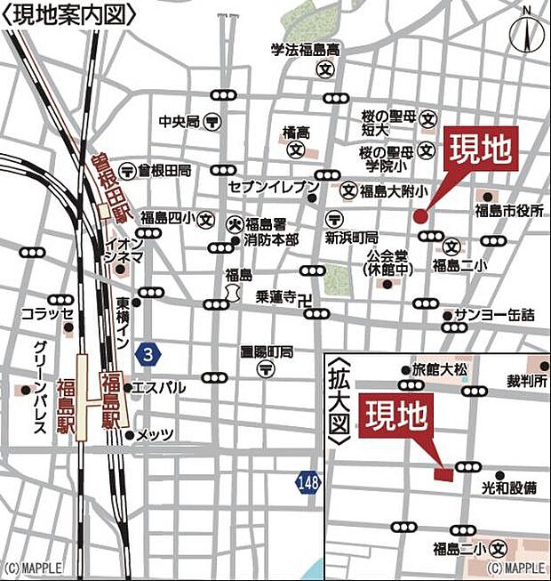 【現地案内図】