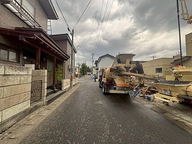 前面道路
