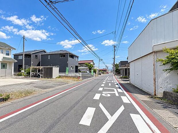 前面道路
